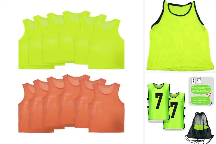 Detailed view of Best Lacrosse Team Vests