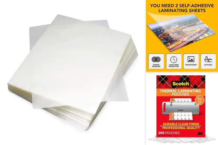 Detailed view of Best Laminating Sheets For Office
