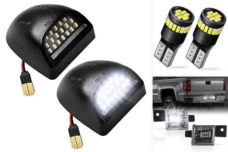 Detailed view of Best LED License Plate Lights
