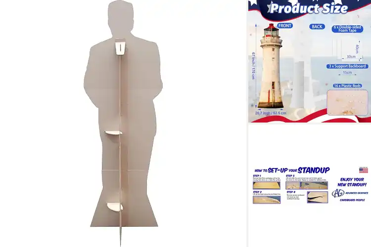 Detailed view of Best Life Size Standees