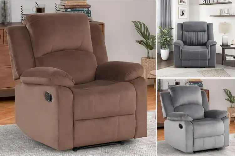 Detailed view of Best Microfiber Recliners