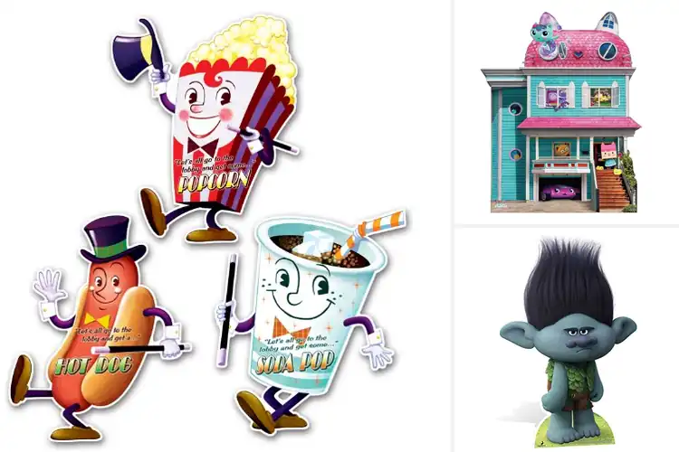 Detailed view of Best Movie Character Cutouts: Bring Your Favorites to Life