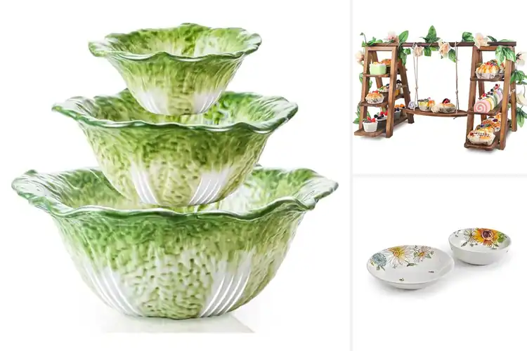Detailed view of Best Nature Inspired Serving Set