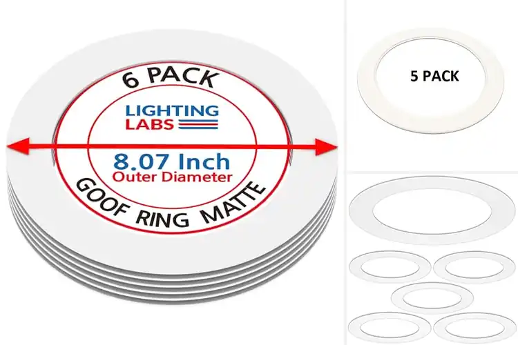 Detailed view of Best Oversized Hole Covers For Recessed Lighting