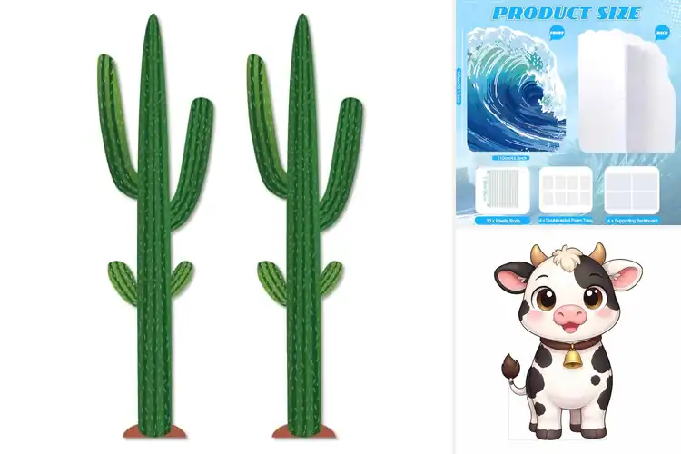 Detailed view of Best Party Decor Cardboard Standee
