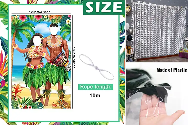 Detailed view of Best Photo Backdrop Props For Parties