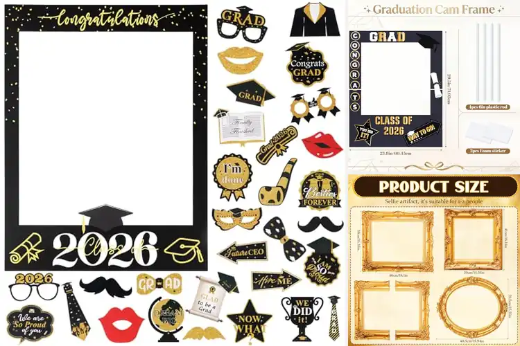 Detailed view of Best Photo Booth Props Cardboard