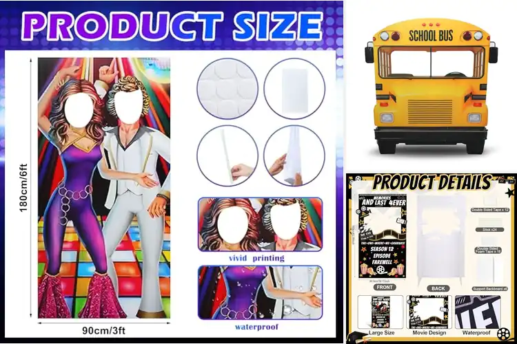Detailed view of Best Photo Booth Props Cardboard Standups