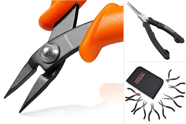Detailed view of Best Precision Pliers: Effortless Crafting & Repairs