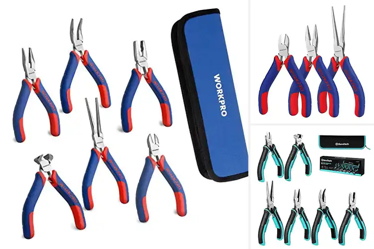 Detailed view of Best Pro Mini Pliers Set