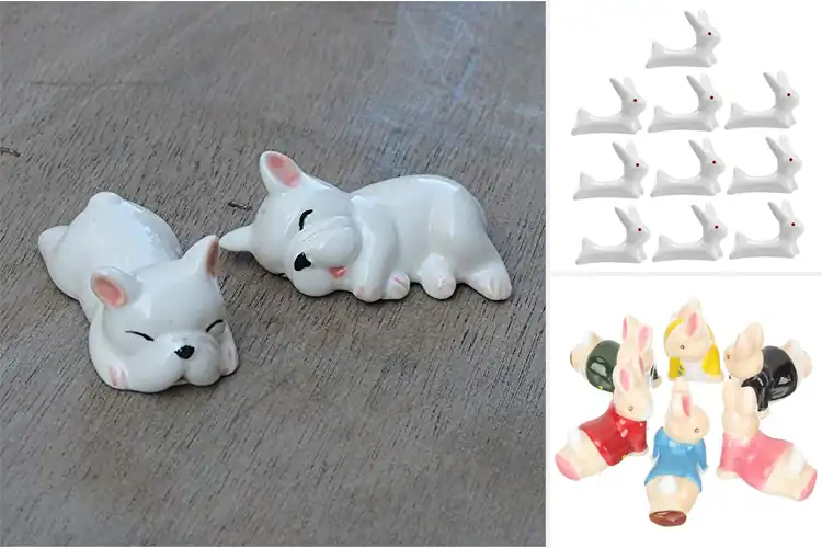Detailed view of Best Rabbit Shaped Chopstick Rack