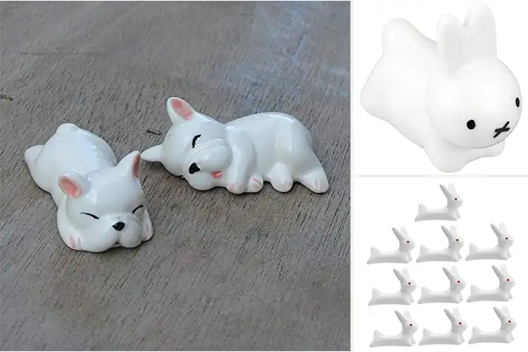 Detailed view of Best Rabbit Shaped Chopstick Rest Design