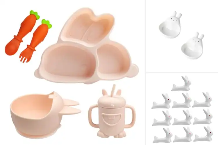 Detailed view of Best Rabbit-Shaped Tableware: Adorable Dining Elegance