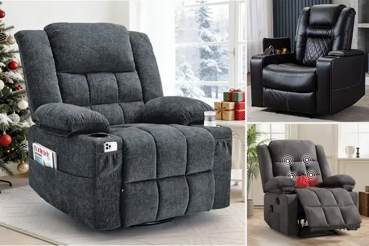 Detailed view of Best Recliner With Cup Holders: Top 10 Comfortable Picks