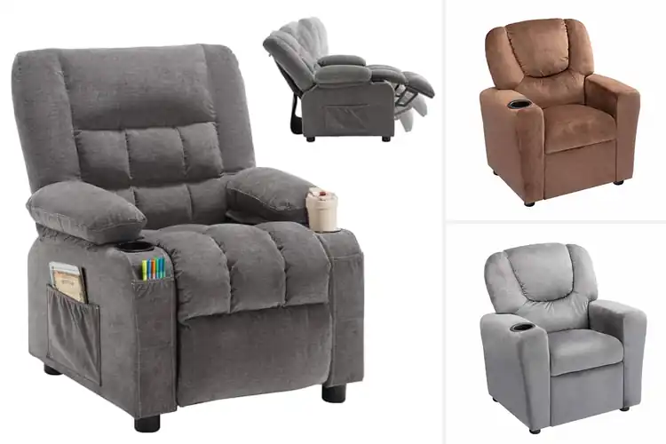 Detailed view of Best Recliners for Kids: 10 Cozy & Durable Relaxation Spots