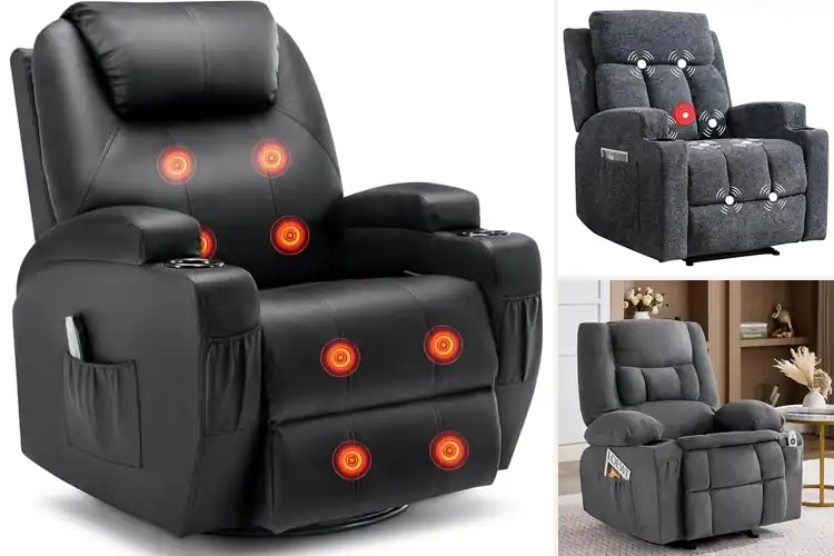 Detailed view of Best Recliners with Cup Holders
