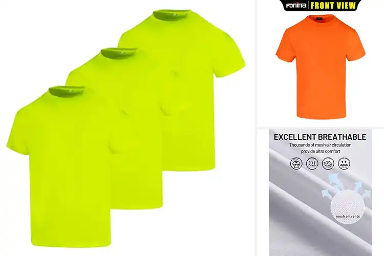 Detailed view of Best Recycled Polyester Shirts