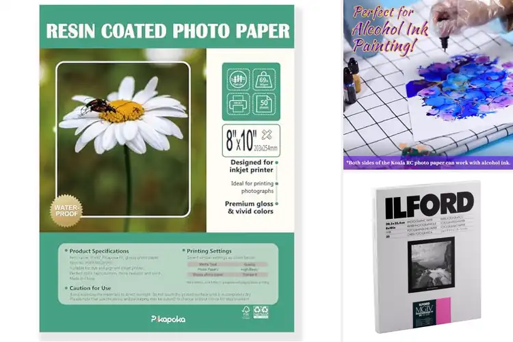 Detailed view of Best Resin Coated Papers
