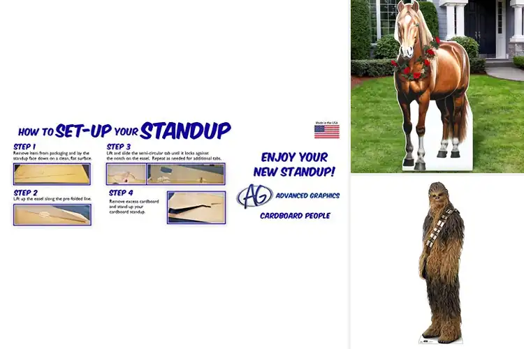 Detailed view of Best Reusable Cardboard Cutouts: Durable Fun for Any Event