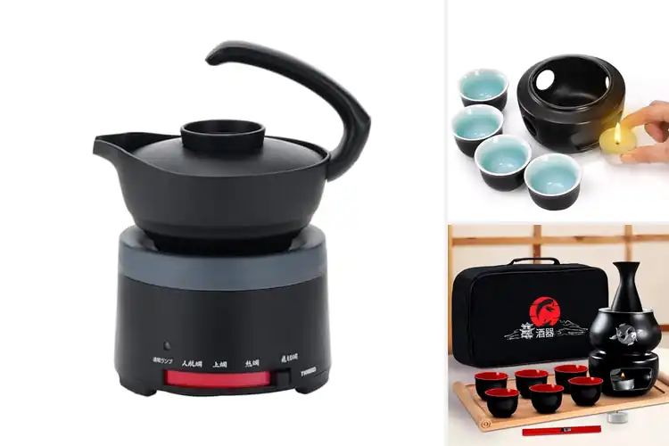 Detailed view of Best Sake Warmers