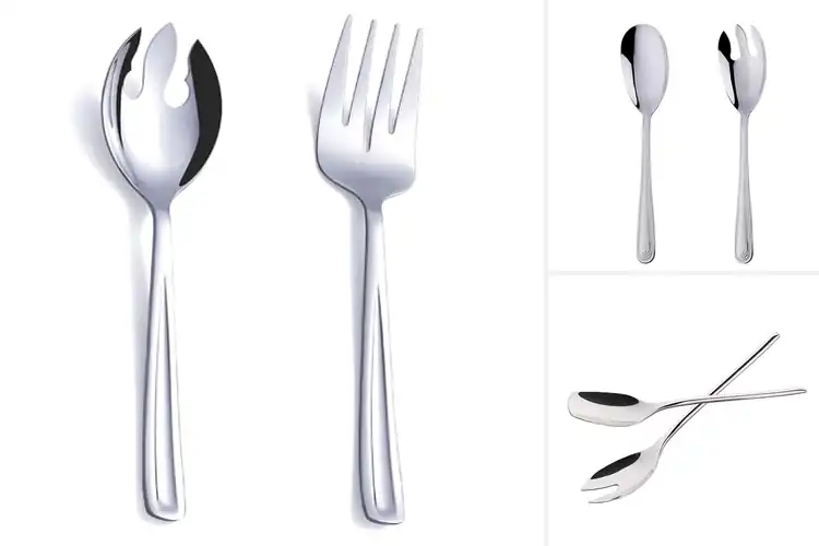Detailed view of Best Salad Serving Utensils For Entertaining