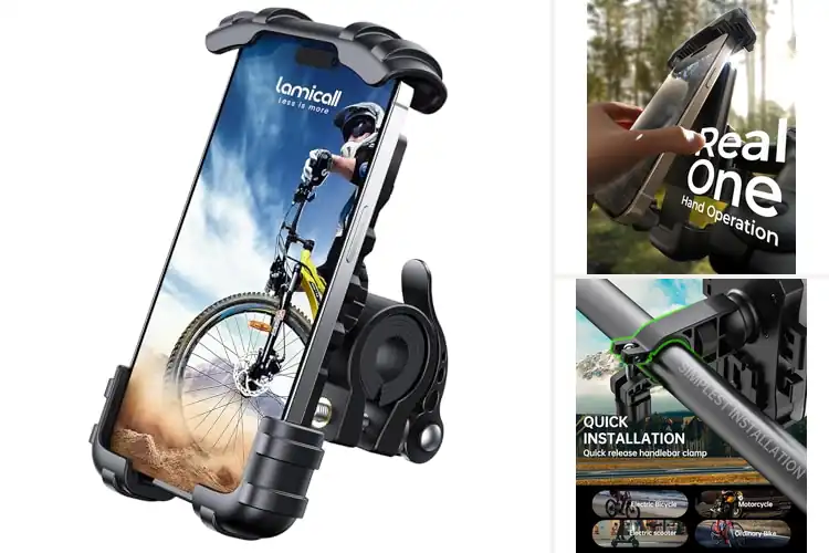 Detailed view of Best Scooter Phone Holders