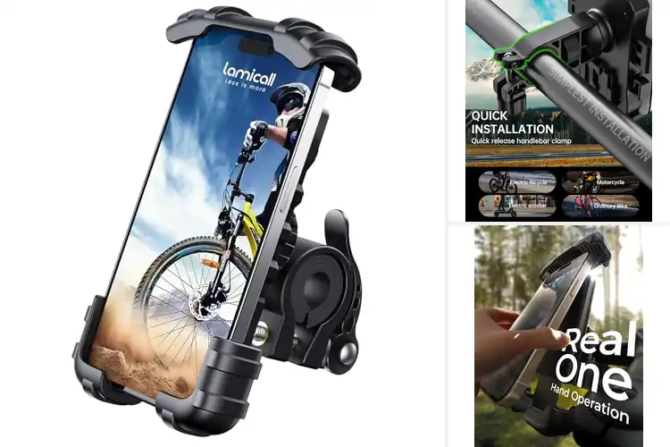 Detailed view of Best Scooter Phone Mounts