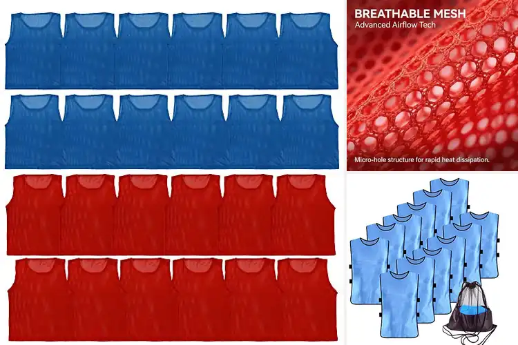 Detailed view of Best Scrimmage Vests: Top Picks to Boost Team Performance