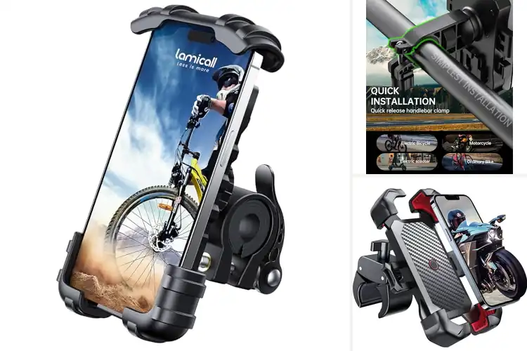 Detailed view of Best Secure Bike Phone Holders