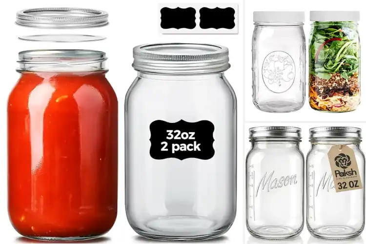 Detailed view of Best Size Two Jars 32oz