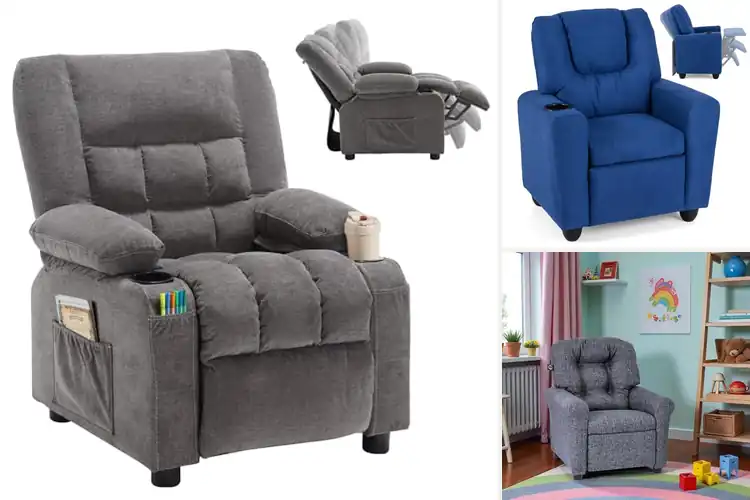 Detailed view of Best Sized Kids Recliner 22 Inch Length