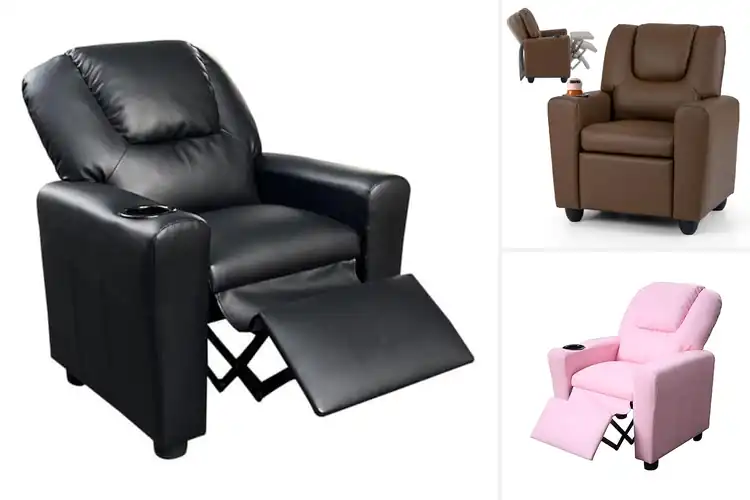 Detailed view of Best Sized Kids Recliner 22 Inch