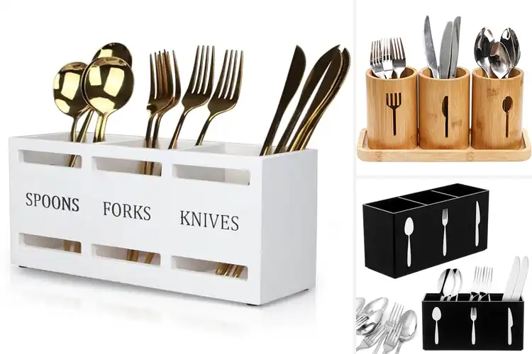 Detailed view of Best Spoons Forks Knife Holder
