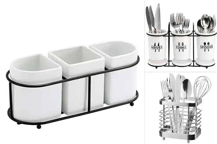 Detailed view of Best Spoons Forks Knife Holder Racks