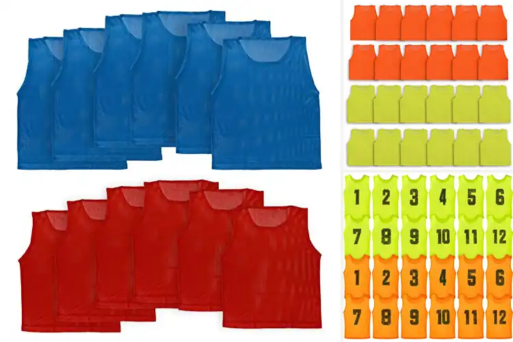 Detailed view of Best Sports Team Vests