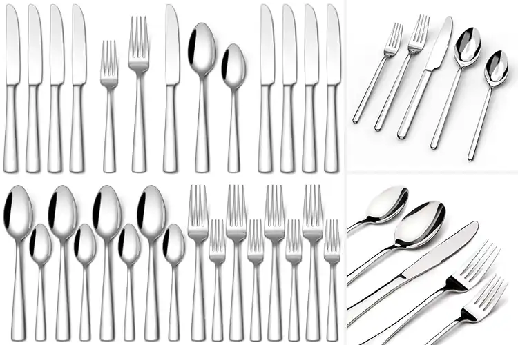Detailed view of Best Stainless Steel Flatware Sets