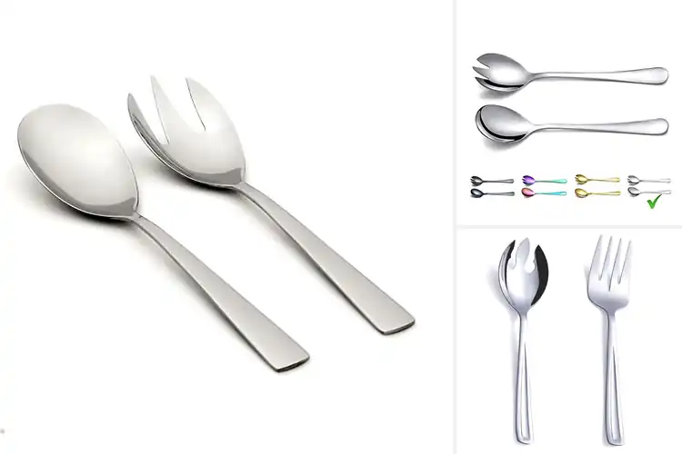 Detailed view of Best Stainless Steel Salad Serving Utensils