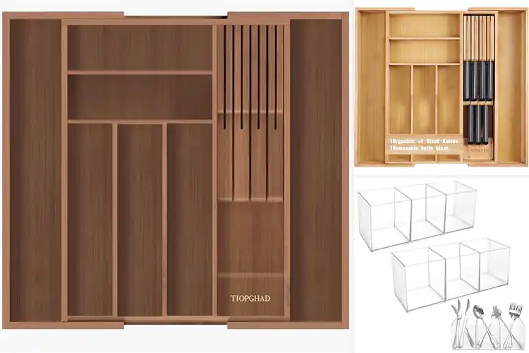Detailed view of Best Tableware Accessory For Flatware Organization