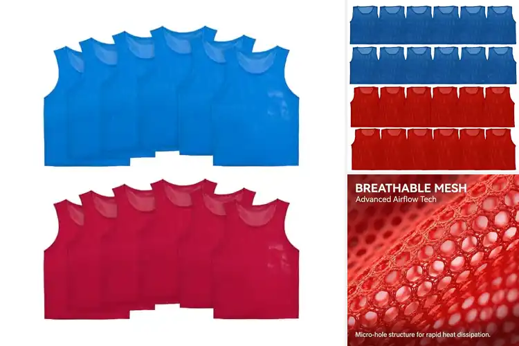 Detailed view of Best Team Practice Vests: Top 10 Picks for Peak Performance