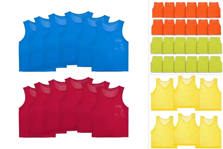 Detailed view of Best Team Sports Vests Sets