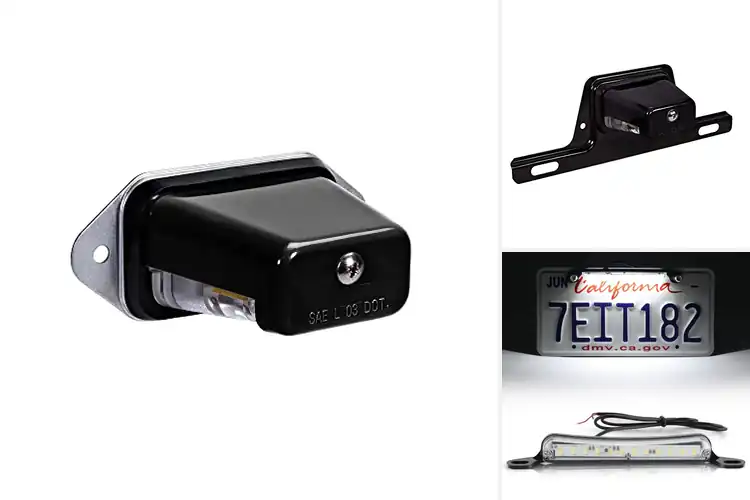 Detailed view of Best Trailer License Plate Lights