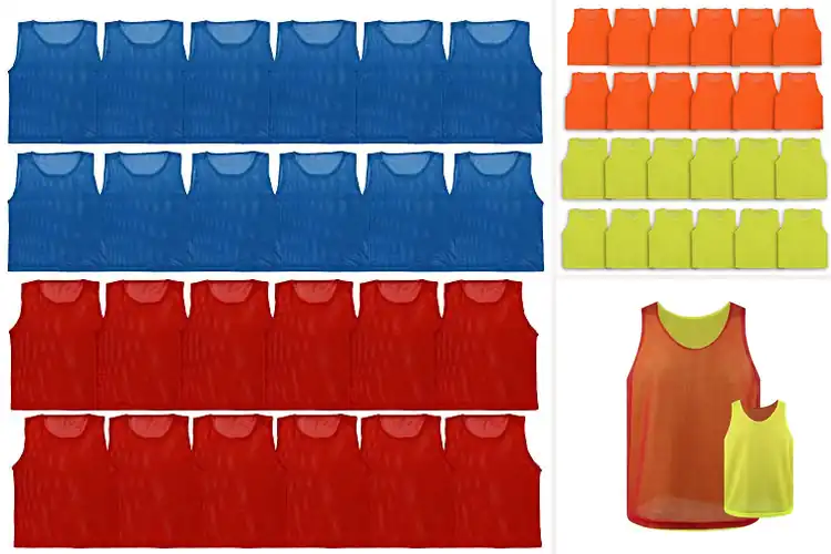 Detailed view of Best Training Vests For Soccer