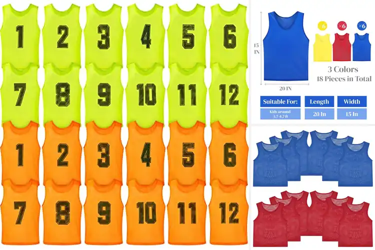 Detailed view of Best Volleyball Practice Vests