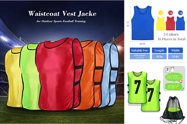 Detailed view of Best Volleyball Training Vests