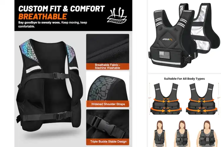 Detailed view of Best Washable Fabric Vests