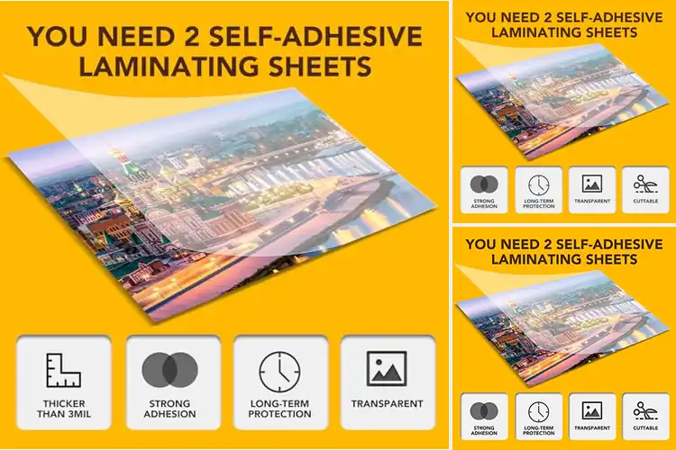 Detailed view of Best Waterproof Laminating Sheets