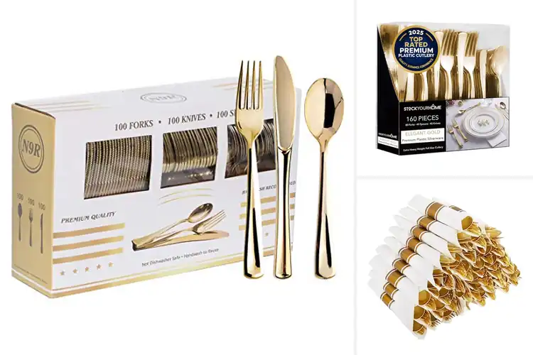 Detailed view of Best Wedding Dinner Party Flatware
