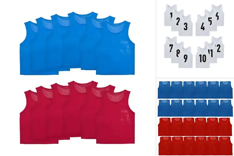 Detailed view of Best Youth Adult Team Training Vests