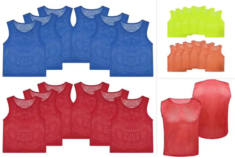 Detailed view of Best Youth Scrimmage Vests