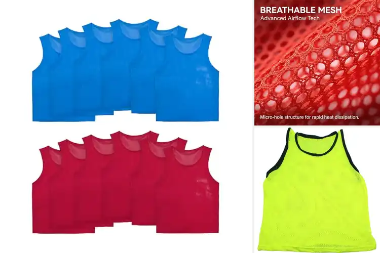 Detailed view of Best Youth Sports Training Vests